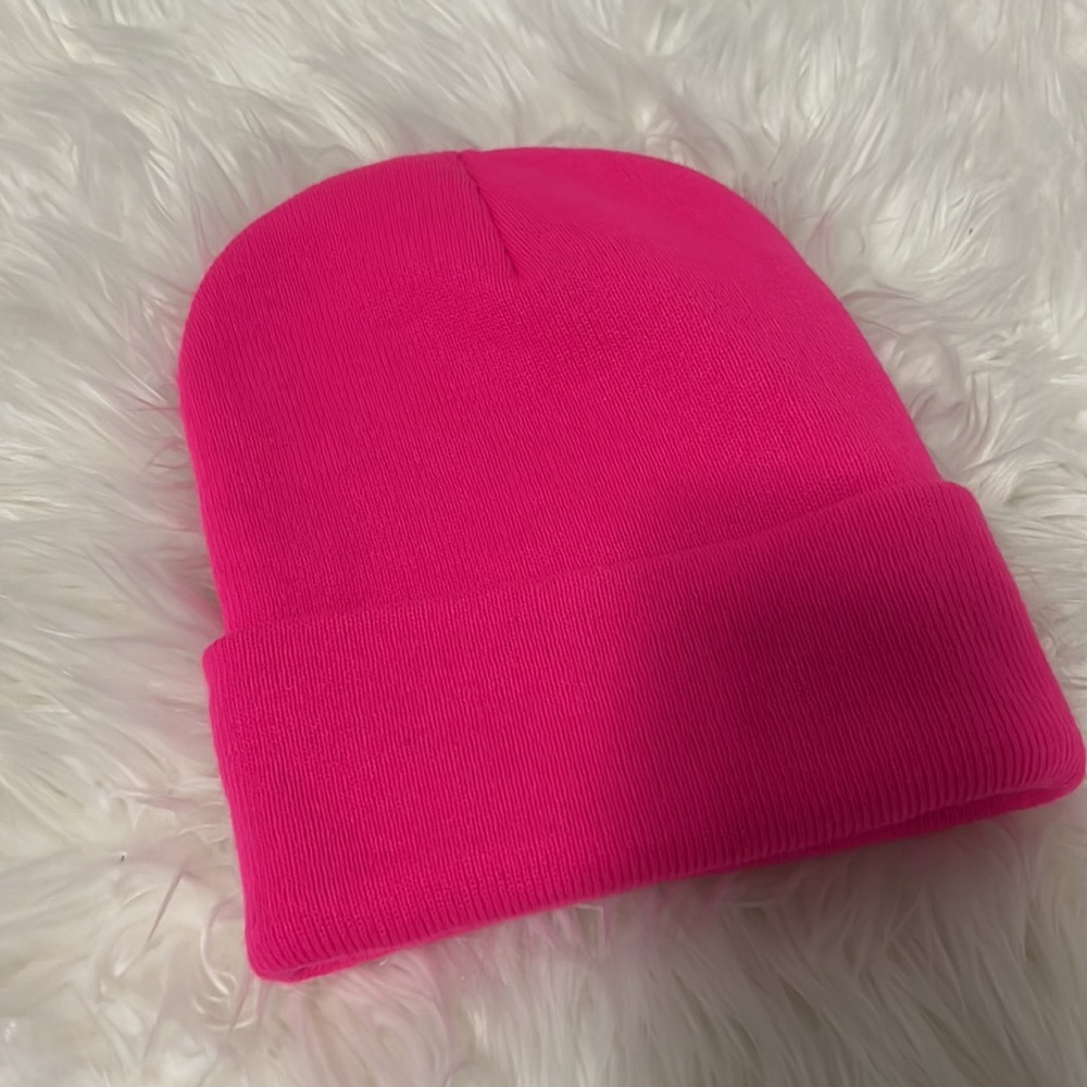 Solid Plain Beanie Ski Cap Hat Skull Knit Cuff Wa… - image 4